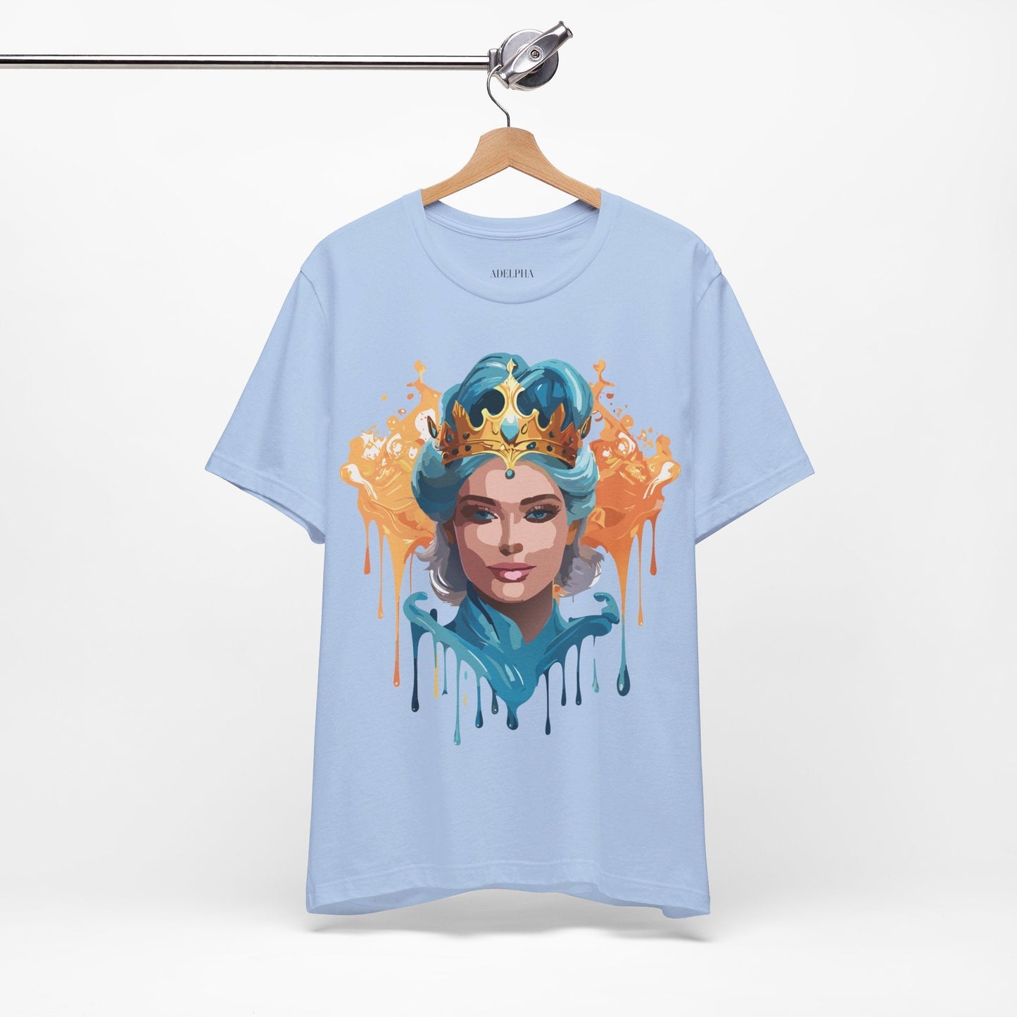 Queen Woman Portrait Graphic Unisex 100 Cotton Vintage Artwork Tee 17