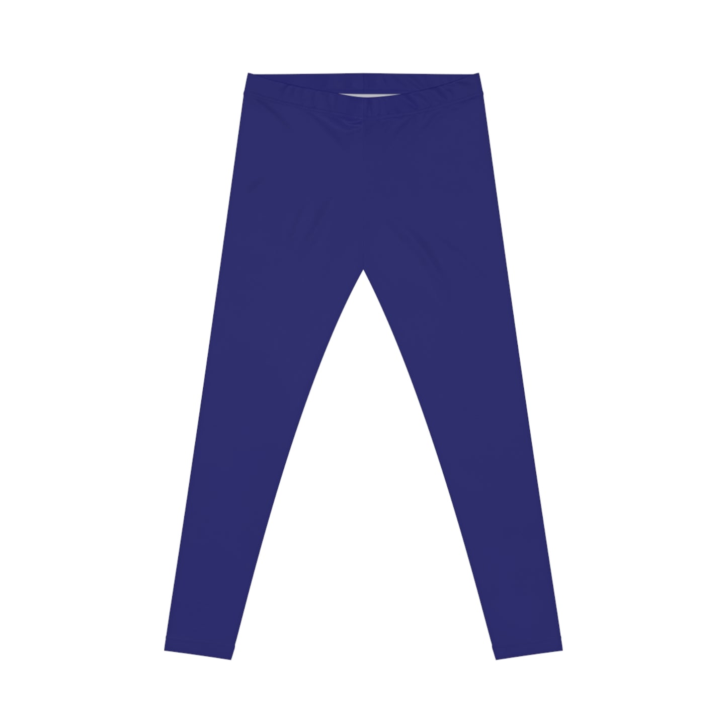Deep Twilight Color Women's Poly-Span Casual Leggings XS-2XL