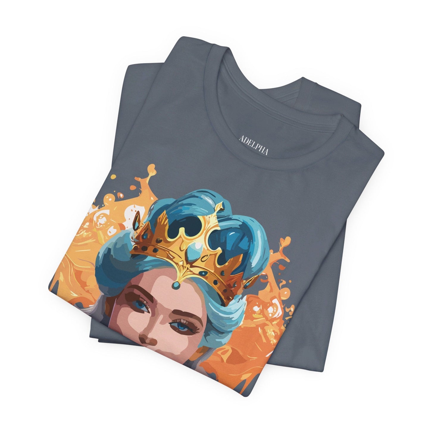 Queen Graphic Tee Unisex Jersey Short Sleeve Premium Quality Adelpha Vintage Inspired Artwork