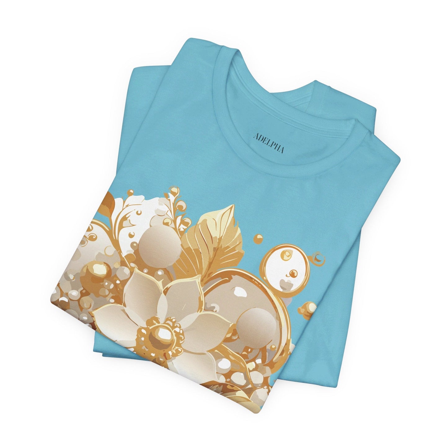 Jewelry Graphic Unisex 100 Cotton Vintage Treasure Art T-Shirt 22