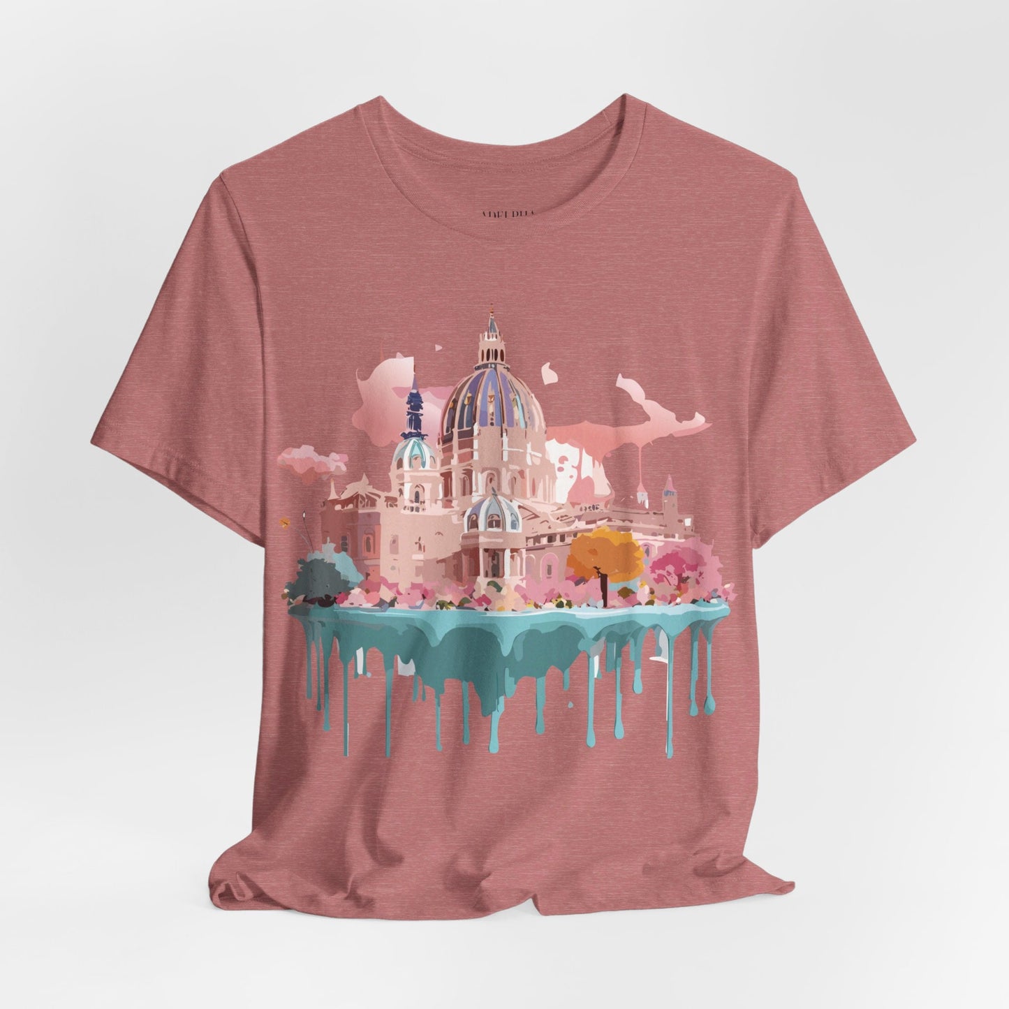 Adelpha Vienna Graphic Tee Unisex Short Sleeve Shirt Vintage Inspired Art Design