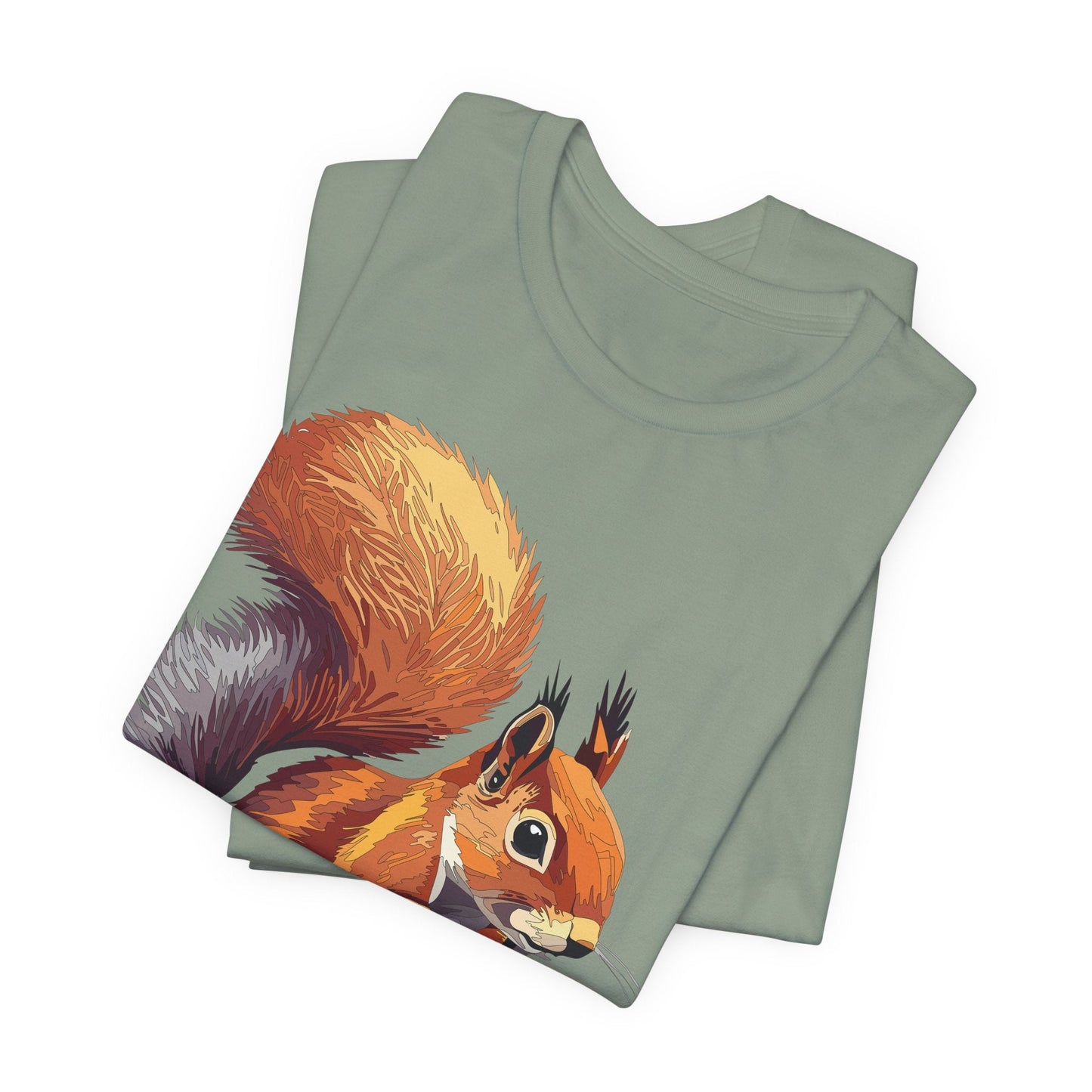 Unisex Animal Shirt Art Design Tee Shirt With Wild Animals Gildan Softstyle 64000 Cotton