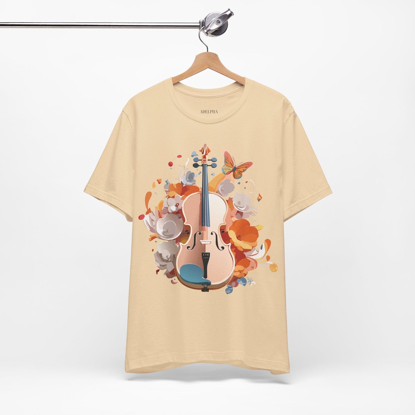 Adelpha Premium Vintage Inspired Graphic T Shirt Unisex Short Sleeve Art Design Tee