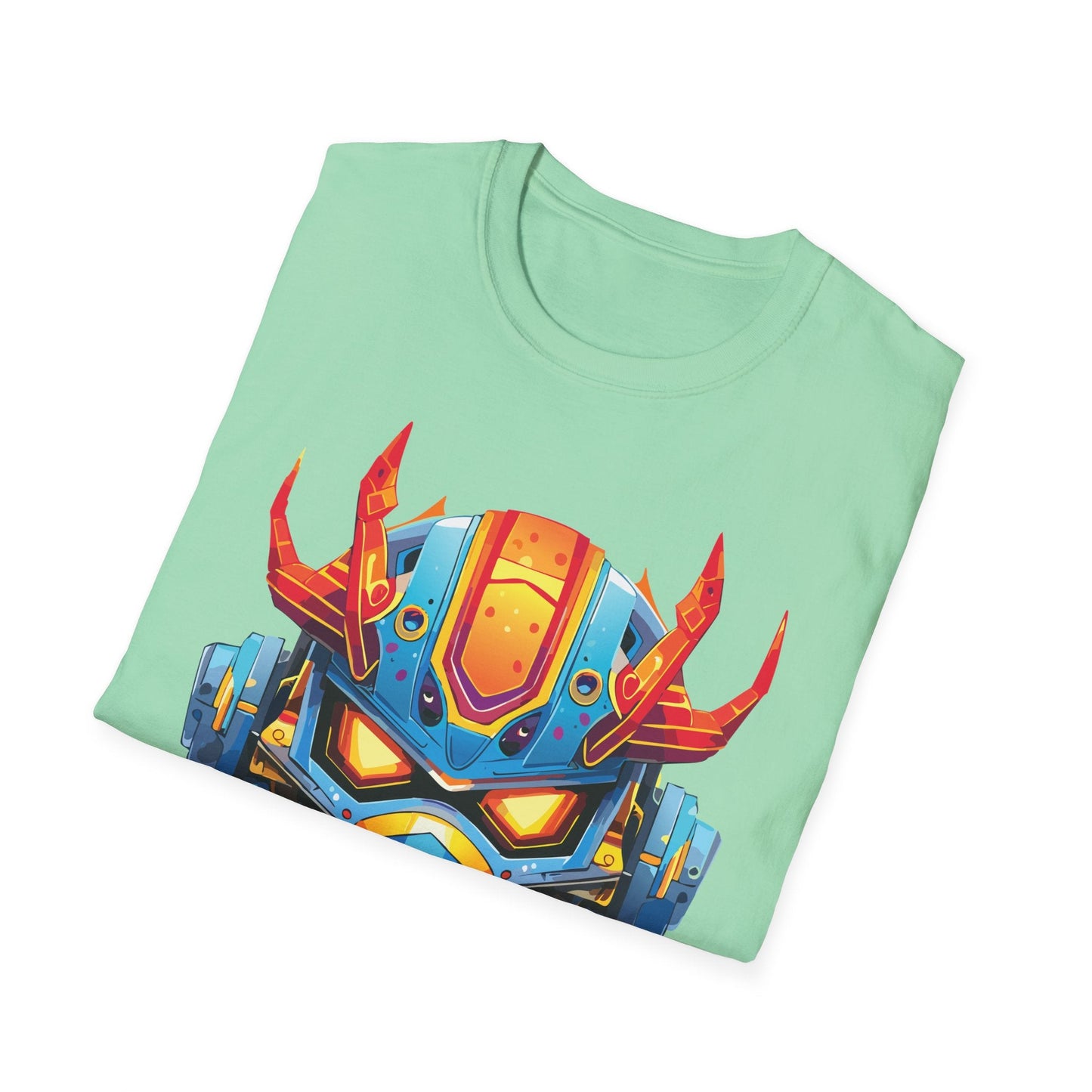Cyborg Tee Unisex Robot And Terminator Shirt Gildan Softstyle 64000 Ring Spun Cotton