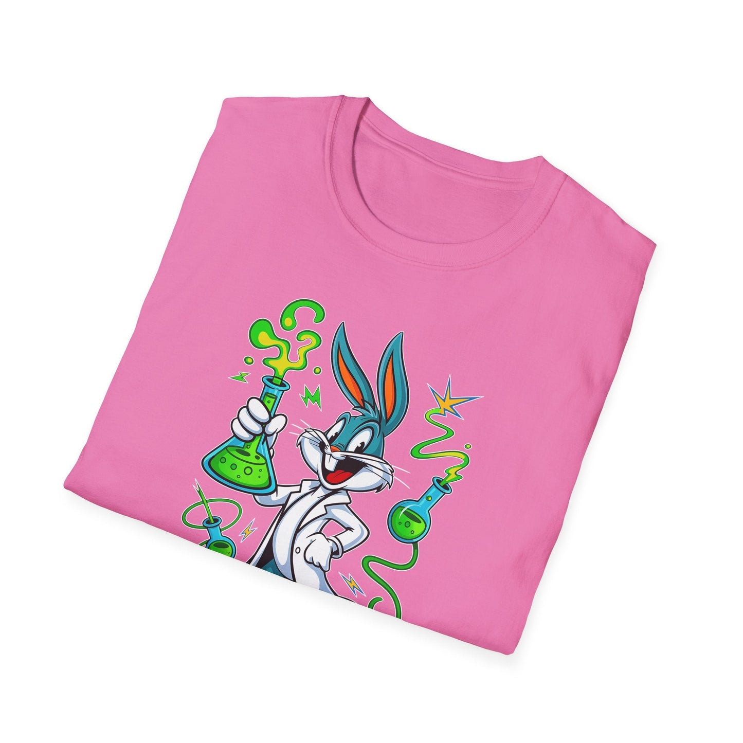 Bugs Bunny T Shirt Cartoon Design Unisex Softstyle 64000 Tee Graphic Shirt Art Design