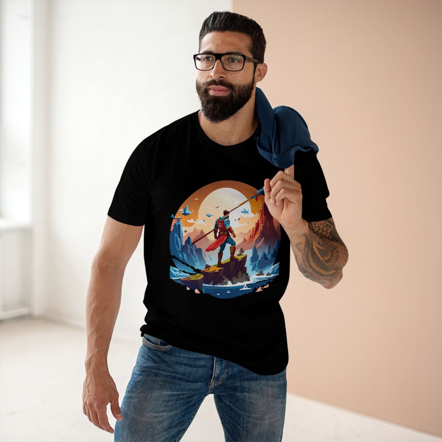 Adventures Graphic Unisex 100 Cotton Staple Tee 12
