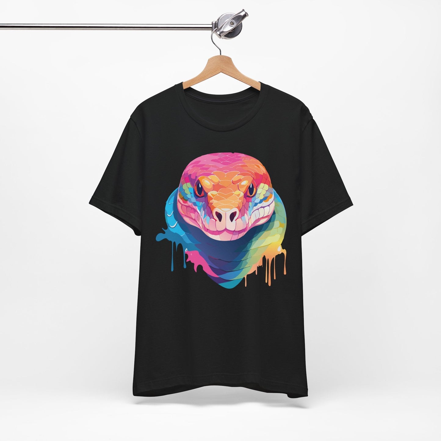 Unisex Animal Shirt With Art Design Wild Animals Graphic Print Casual Short Sleeve Tee