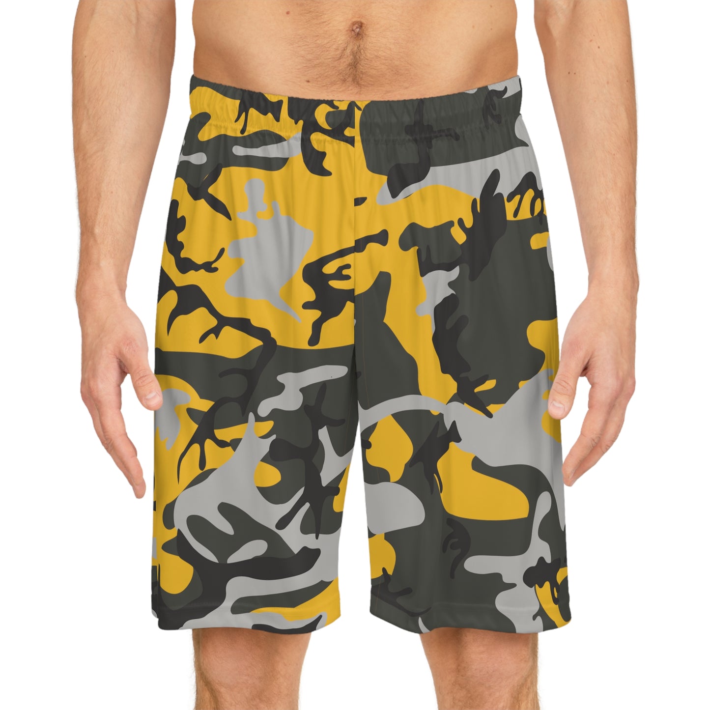 Pantalones cortos de baloncesto de camuflaje para hombre 