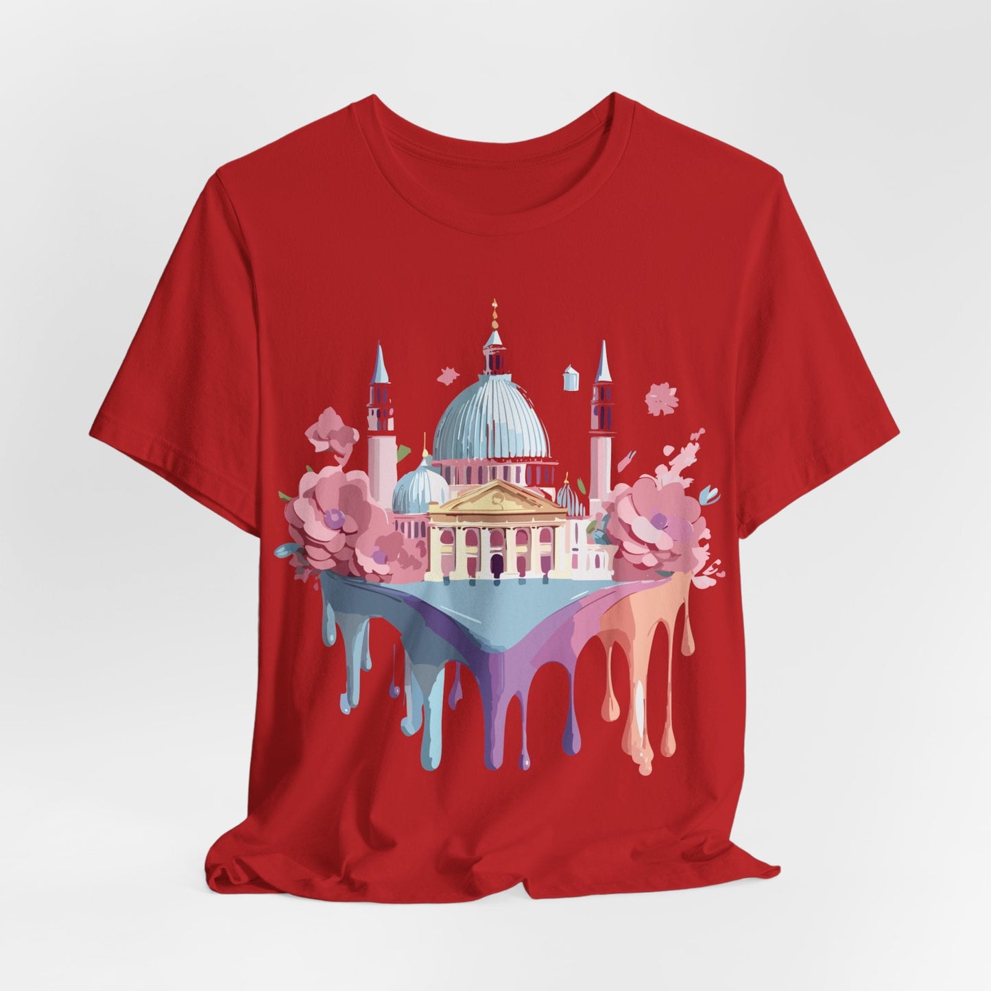 Venice Tourist Shirt Unisex Graphic Tee With Vintage Inspired Adelpha Artwork For Everyday Wear