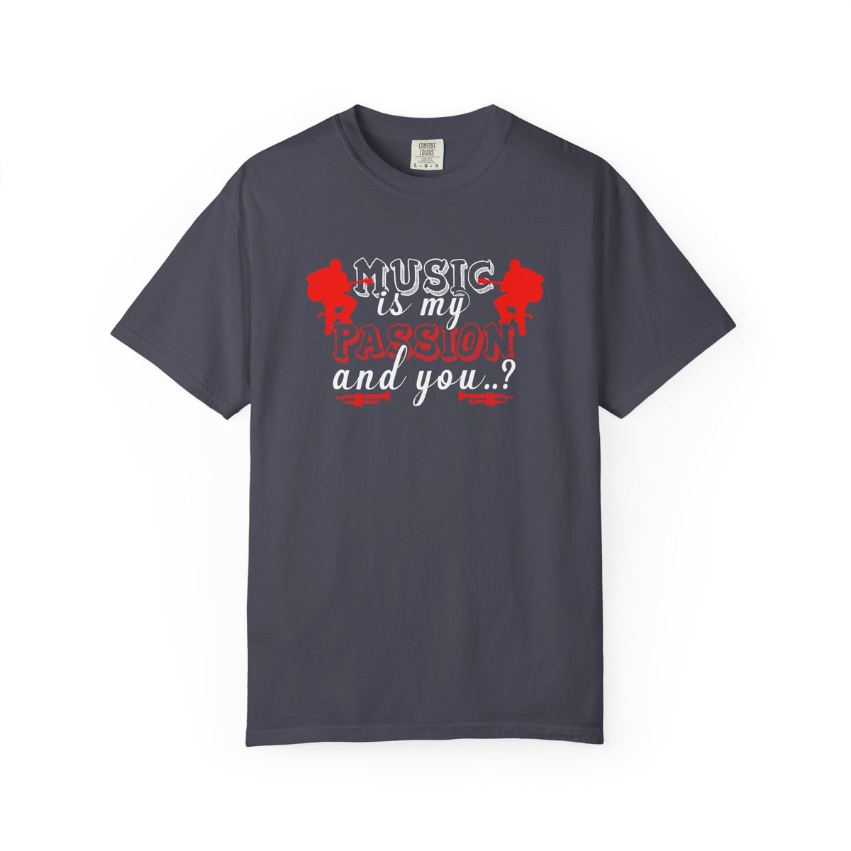 Music is My Therapist T-shirt Band Graphic Music Quote Unisex Cotton Tee 070