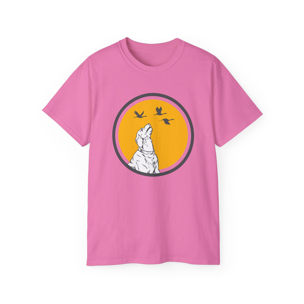 Howling Wolf Moon T-Shirt | Crescent Moon Graphic Tee