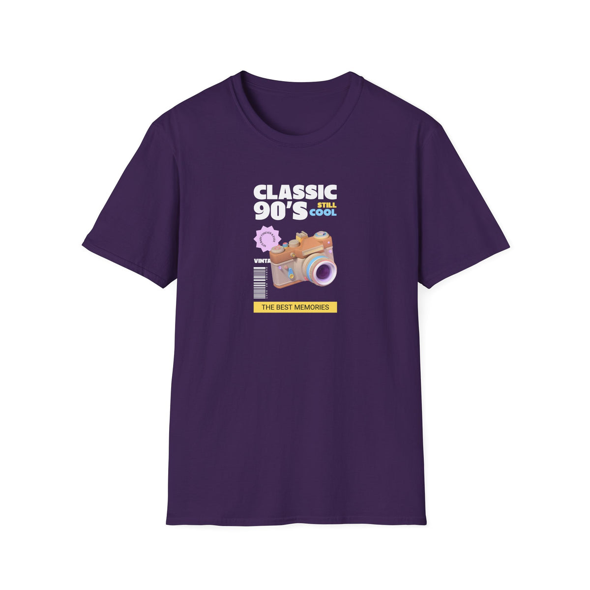 90s Retro Camera Photography Graphic Tee Gildan Unisex 100 Cotton Tee Shirt d201