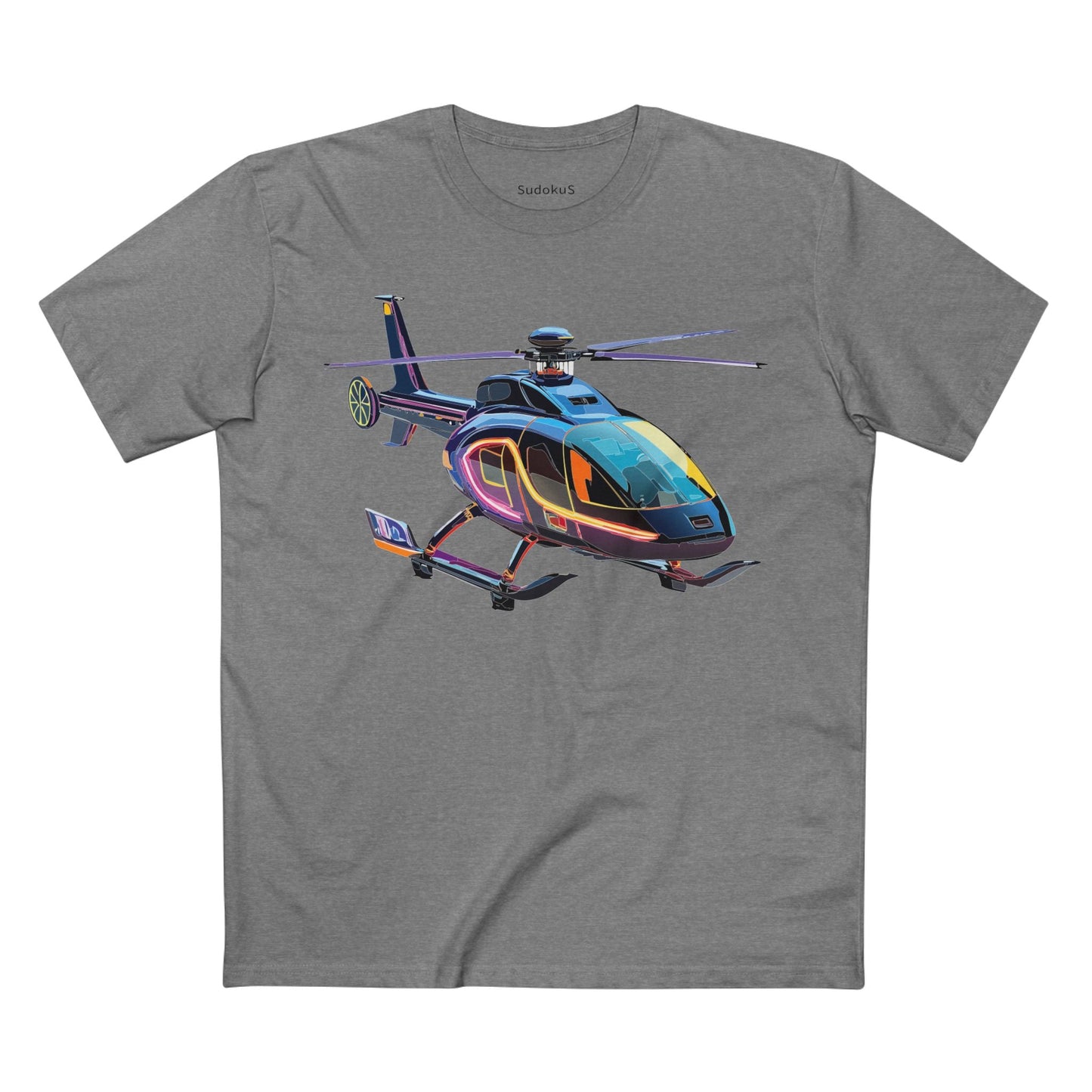 Chopper Graphic Unisex 100 Cotton Staple Tee 16