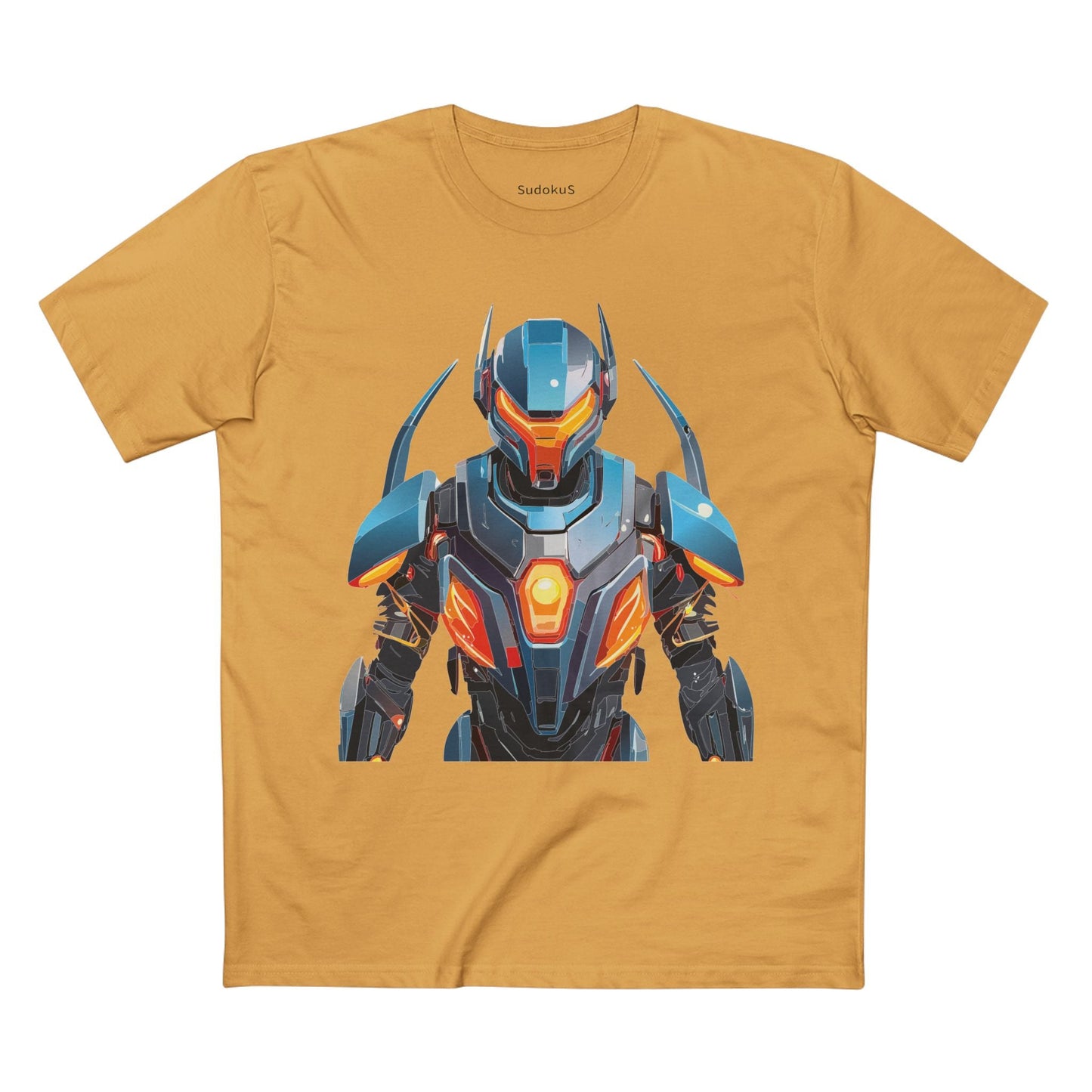 Cyborg Robot Graphic Unisex 100 Cotton Staple Tee 21