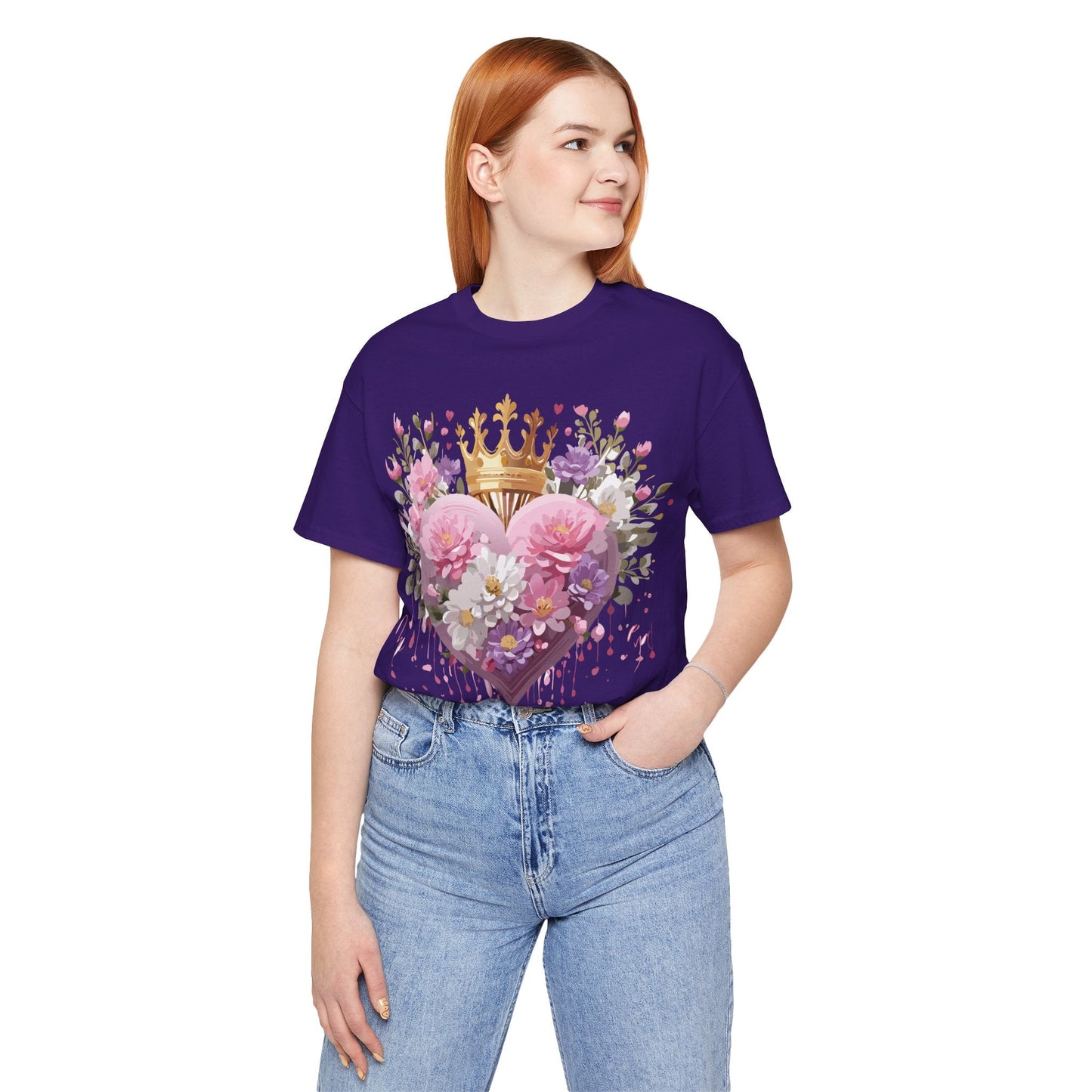 Valentine Graphic T Shirt Unisex Jersey Short Sleeve Adelpha Art Design Tee Vintage Inspired