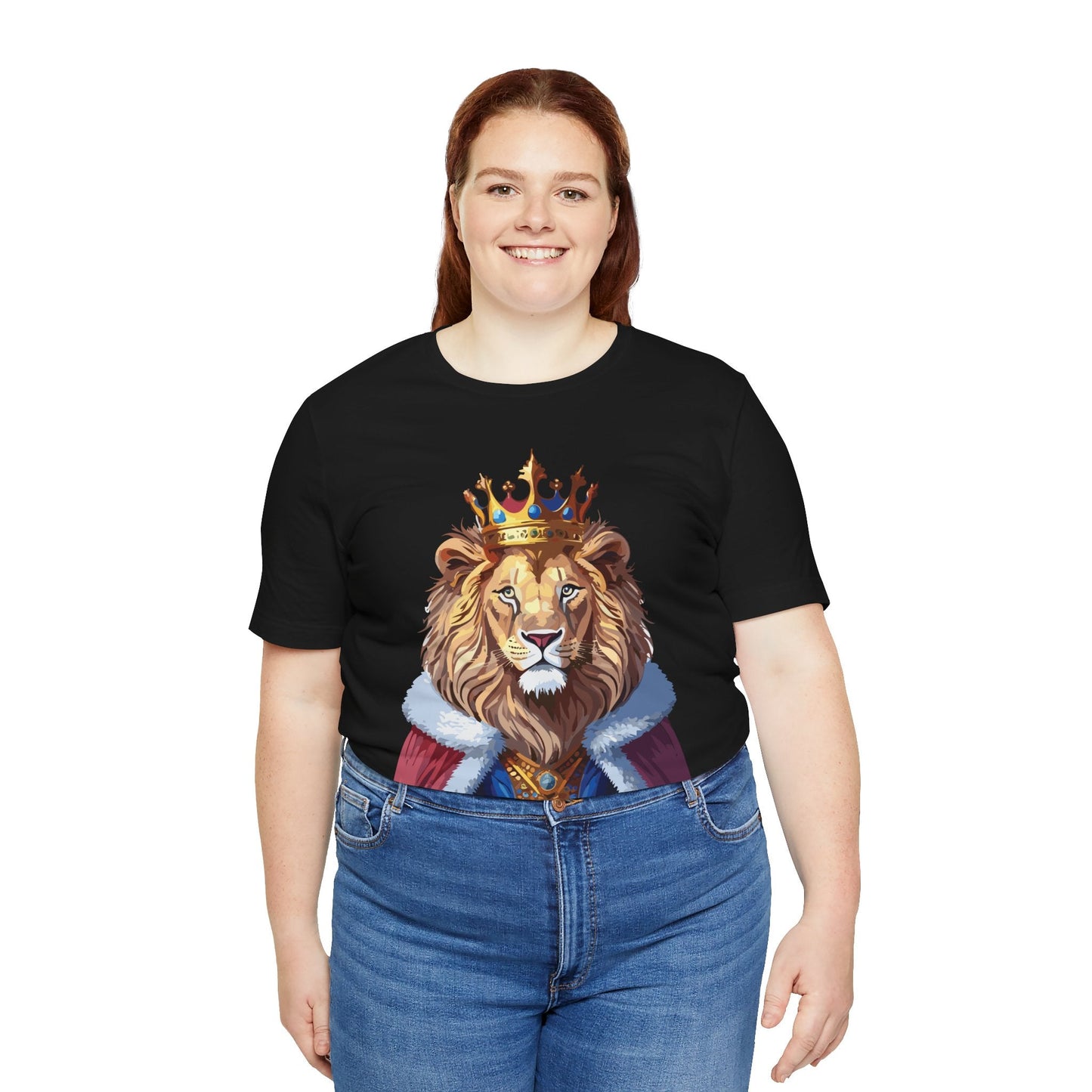 Unisex Animal Tee Shirt With Wild Animal Art Design Softstyle Comfort Tee Gildan 64000