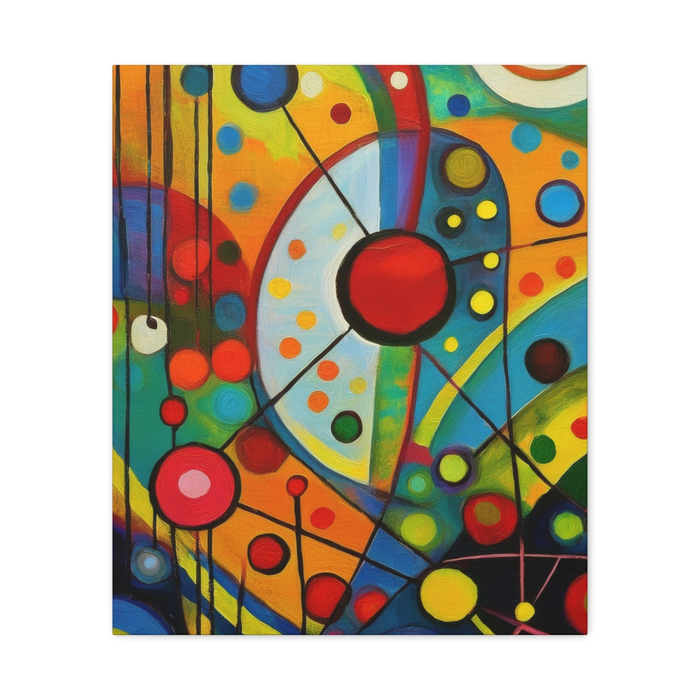 Abstract Oil Painting Print Canvas 20x24,20x30,24x30 24x32,24x36,30x40 32x48,36x48,40x60 Pine-Wood Inner Frame ABS-137
