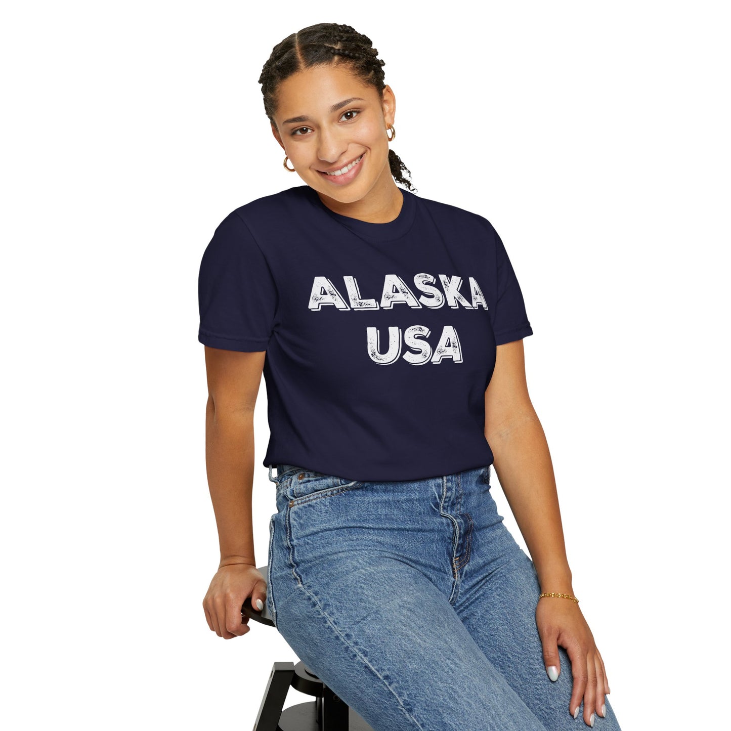 Alaska USA Graphic Unisex 100 Cotton T-Shirt c3