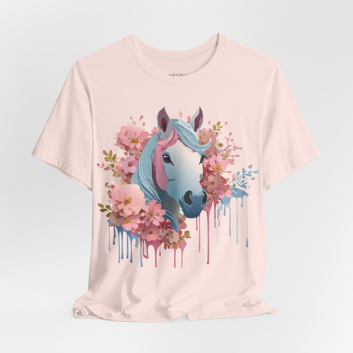 Horse Graphic Unisex 100 Cotton Vintage Animal Art T-Shirt 15