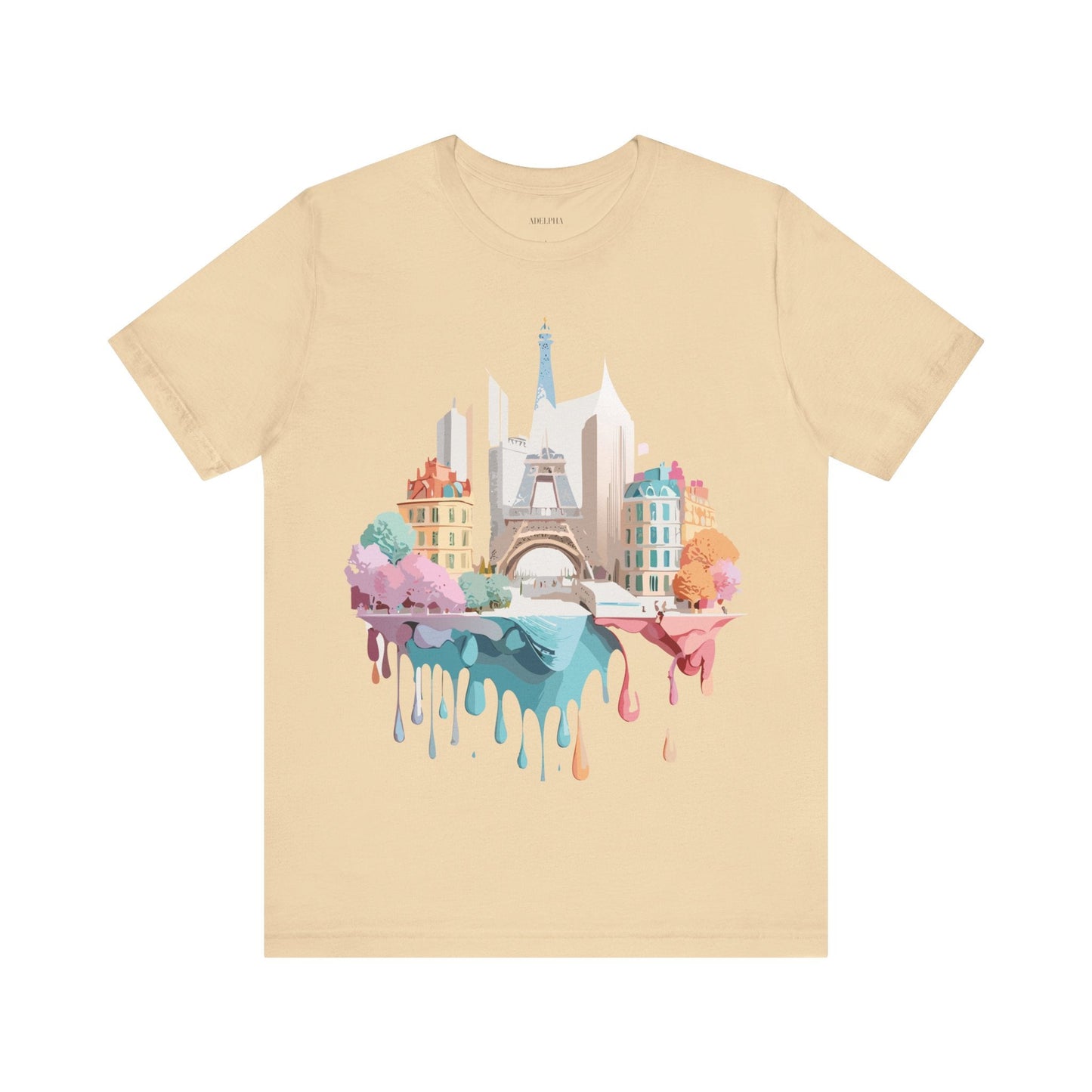 Paris Graphic Tee Unisex Jersey Short Sleeve Vintage Inspired Artwork Collection