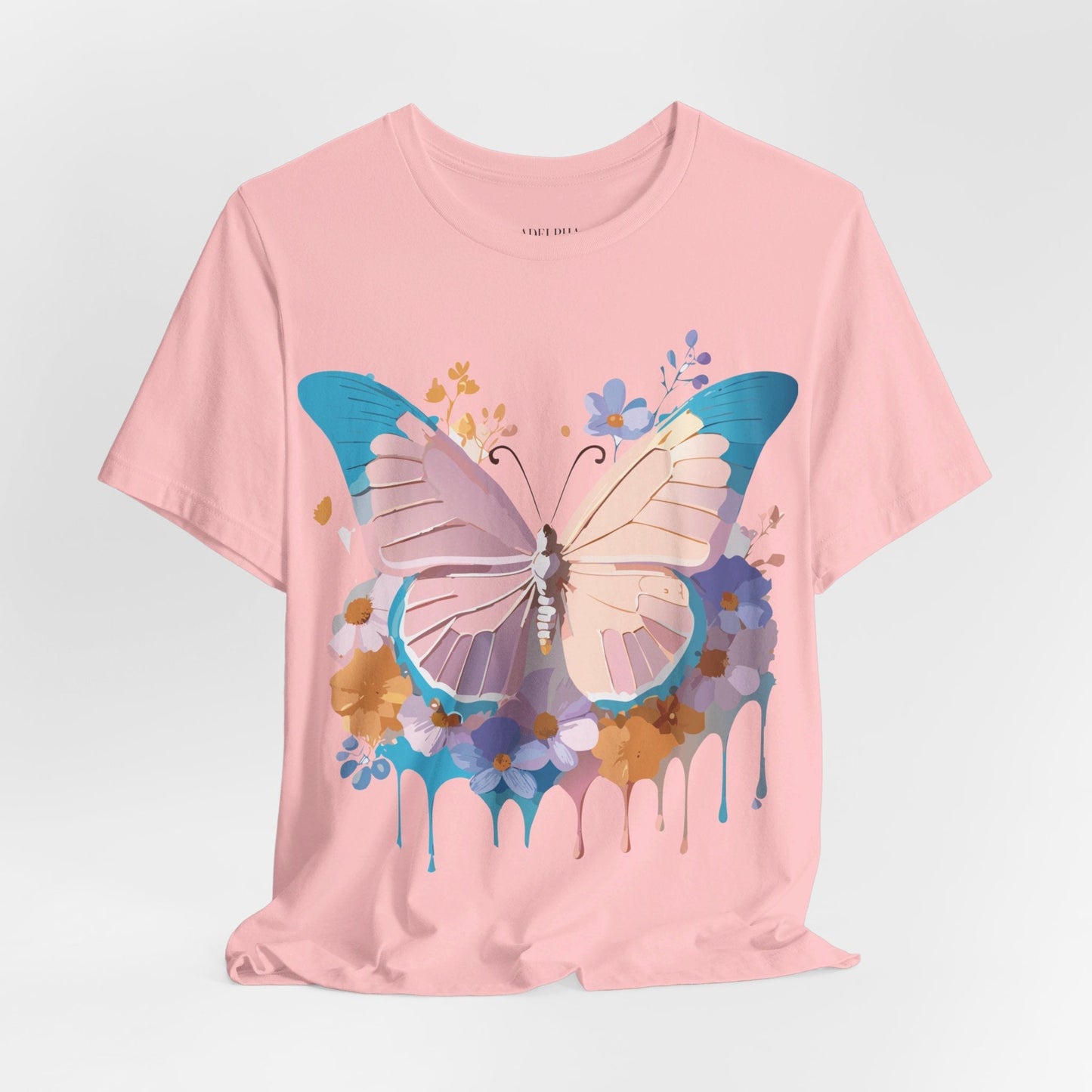 Butterfly Graphic Tee Vintage Inspired Adelpha Unisex Jersey Short Sleeve