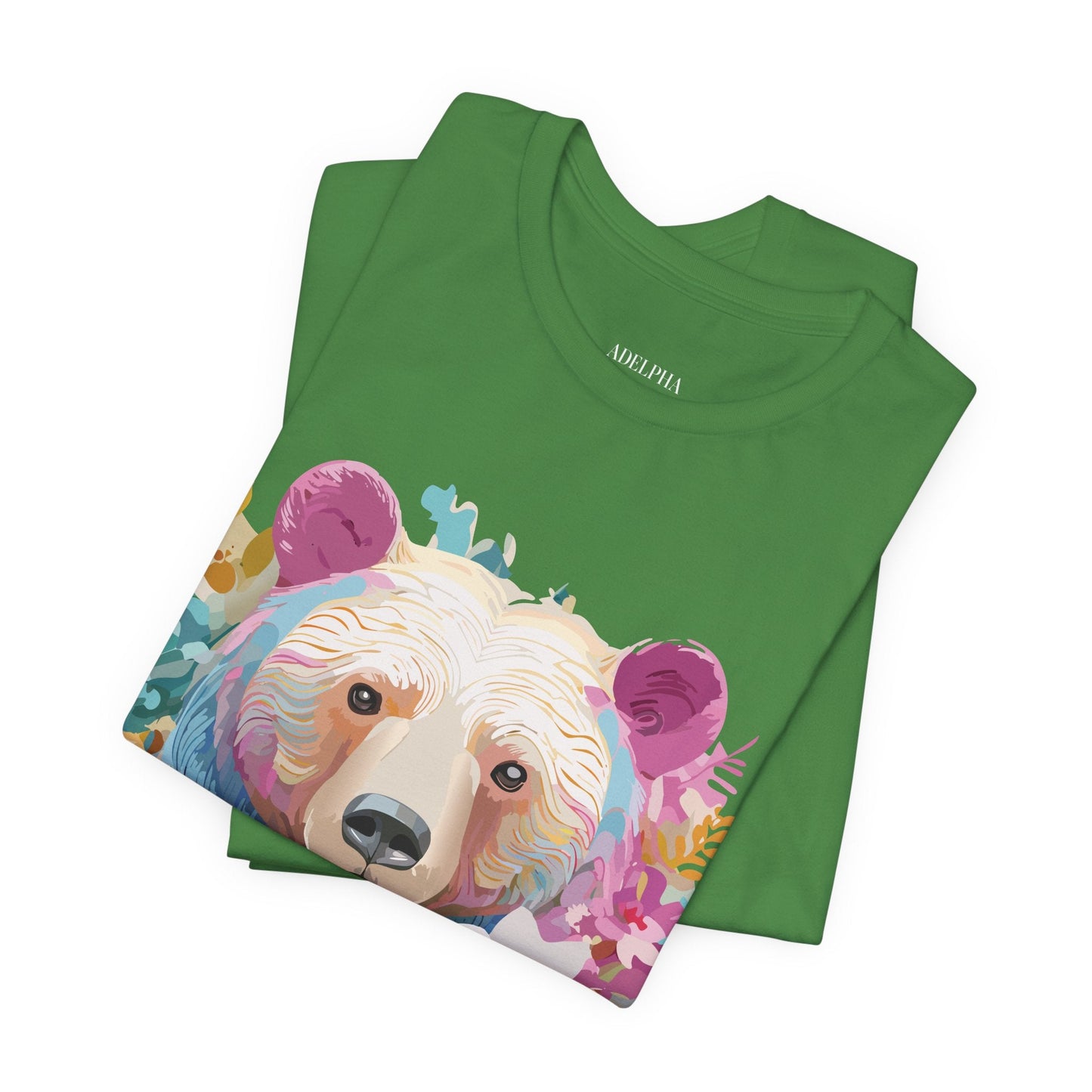 Bear Graphic Tee Unisex Vintage Inspired Artwork Adelpha Premium Collection