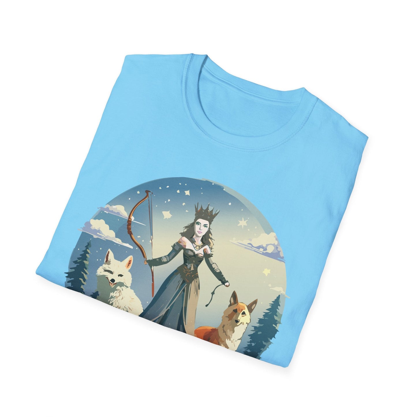 Women Graphic T Shirt Art Design Tee Unisex Softstyle Cotton Gildan 64000 Premium Comfort