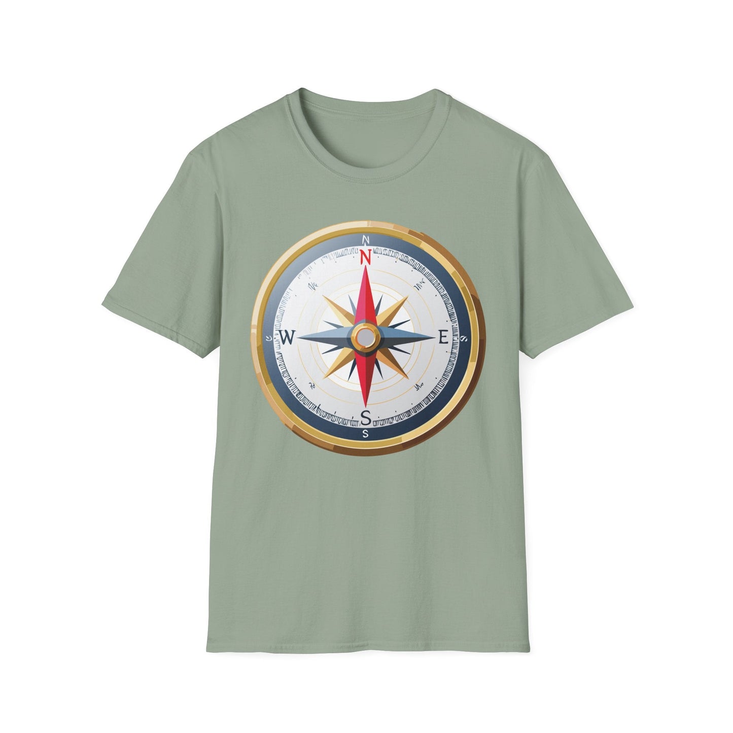 Compass Navigator Graphic Tee Unisex 100 Cotton 22