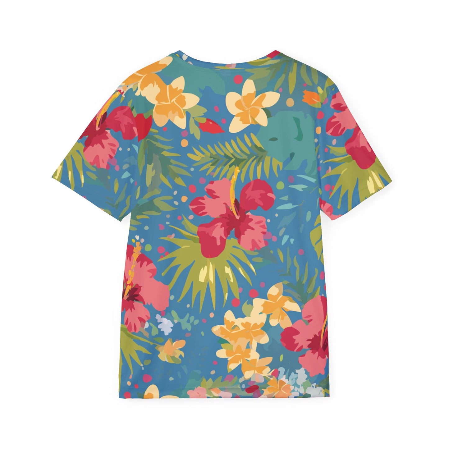 Unisex Floral Print Shirt, Shirt with Floral Print