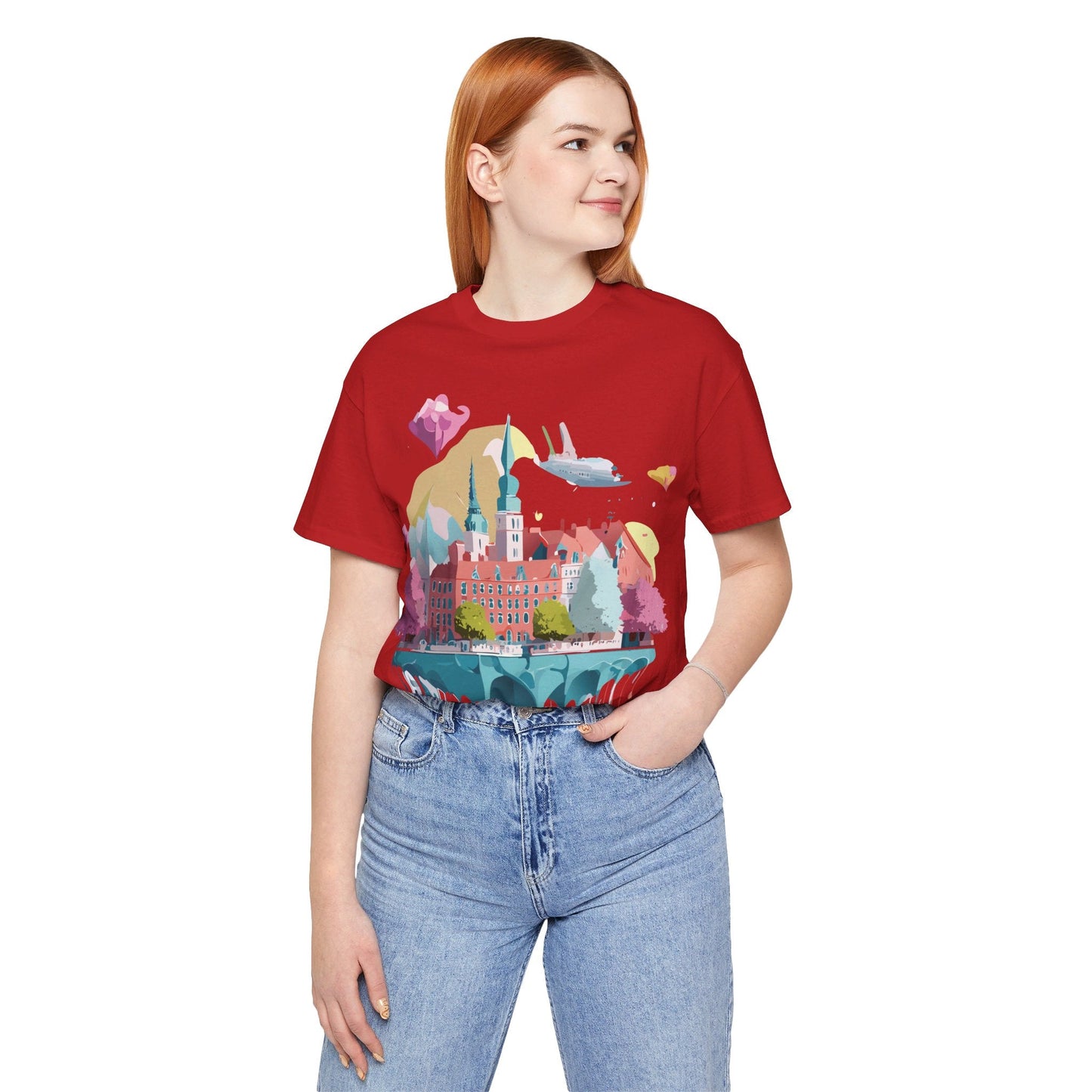 Germany Graphic Tee Unisex Jersey Short Sleeve Vintage Inspired Art Shirt By Adelpha