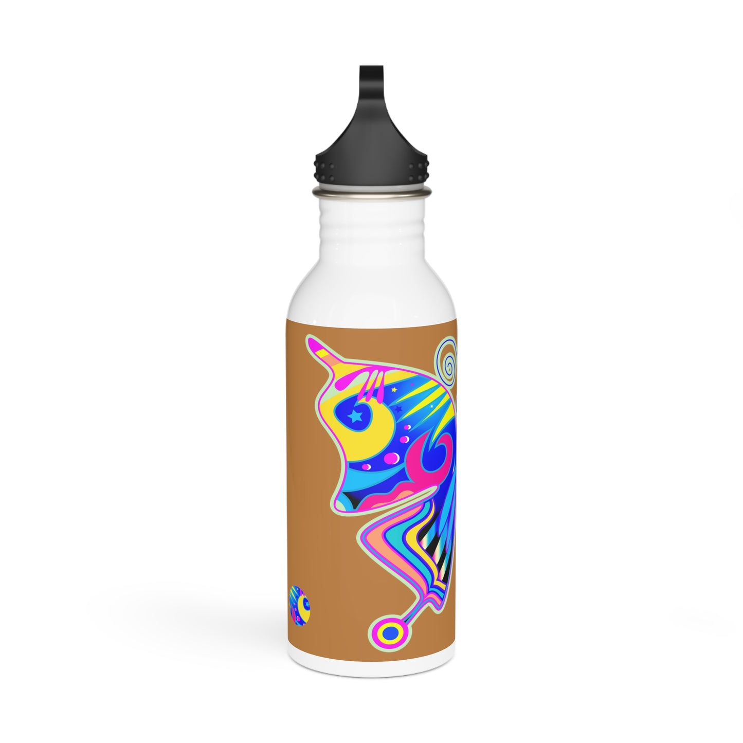 Bouteille d'eau Tumbler avec des motifs artistiques 