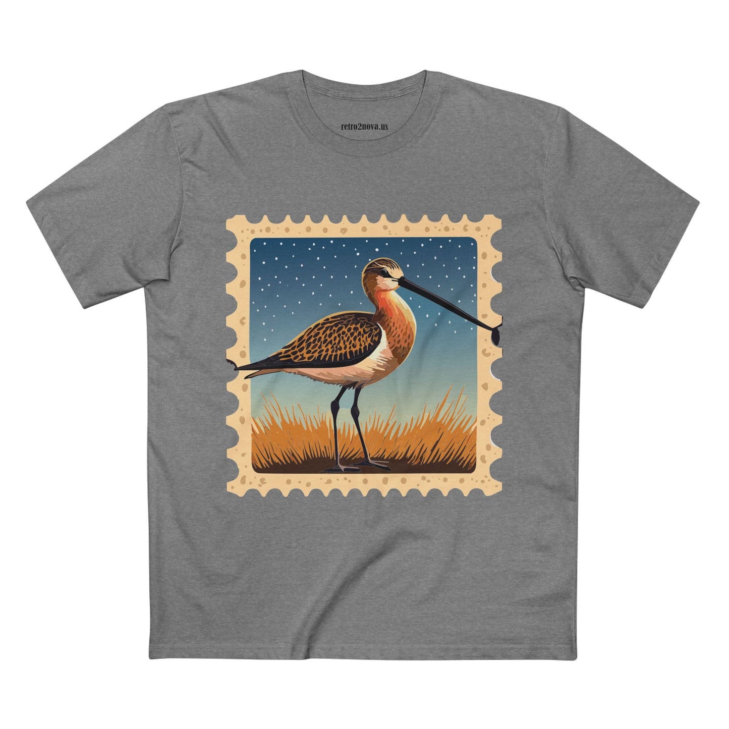 Stamp Shirt Postage Stamp Tee Unisex Premium Cotton Original Art Design Retro2Nova