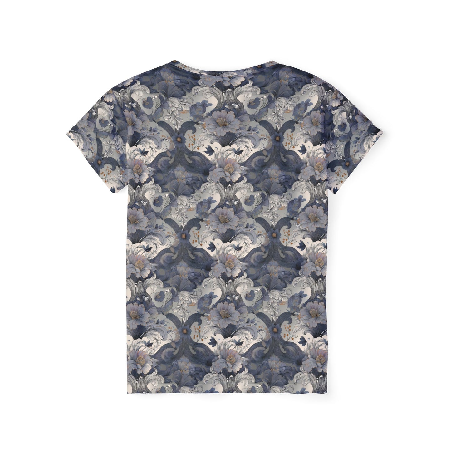 Women Poly Shirt with Floral Print F338