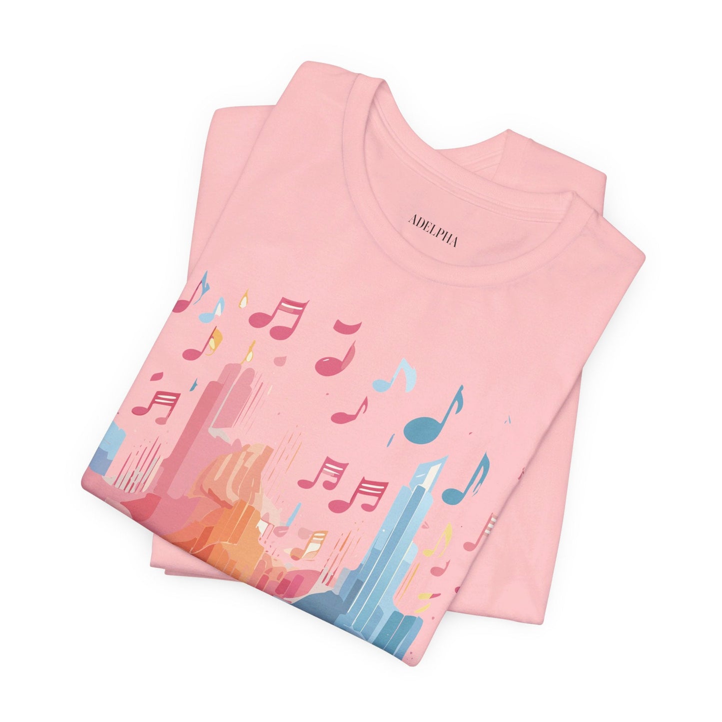 Music Graphic Tee Unisex Jersey Short Sleeve Art Design Adelpha Vintage Artwork Premium