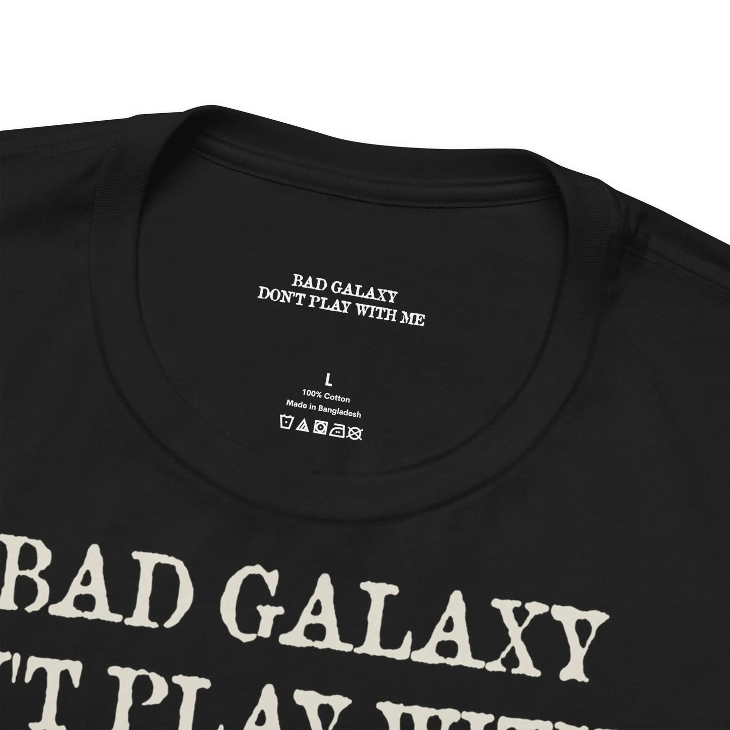 Skull T Shirt From Bad Galaxy 100 Percent Cotton Eco Friendly Made In USA With Durable Stitching