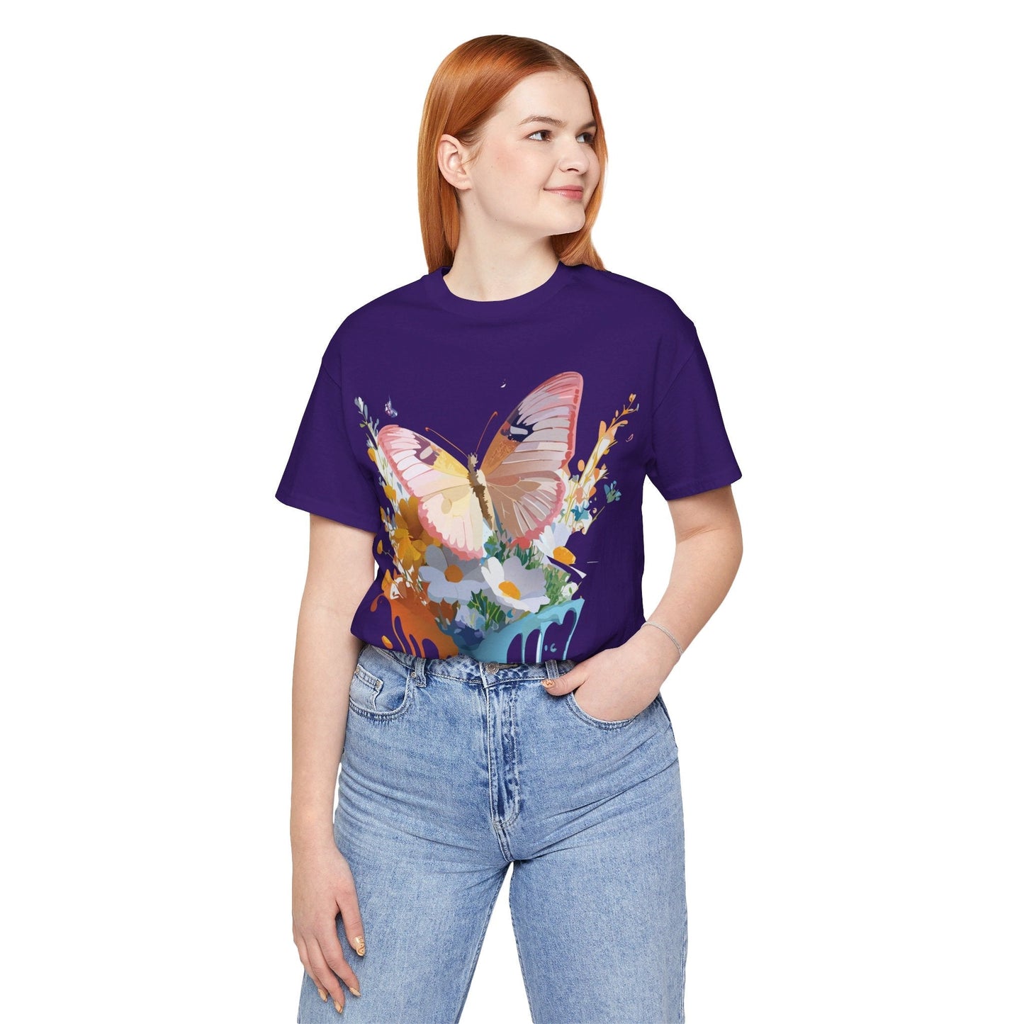 Adelpha Butterfly Graphic Tee Unisex Short Sleeve Shirt Vintage Artwork