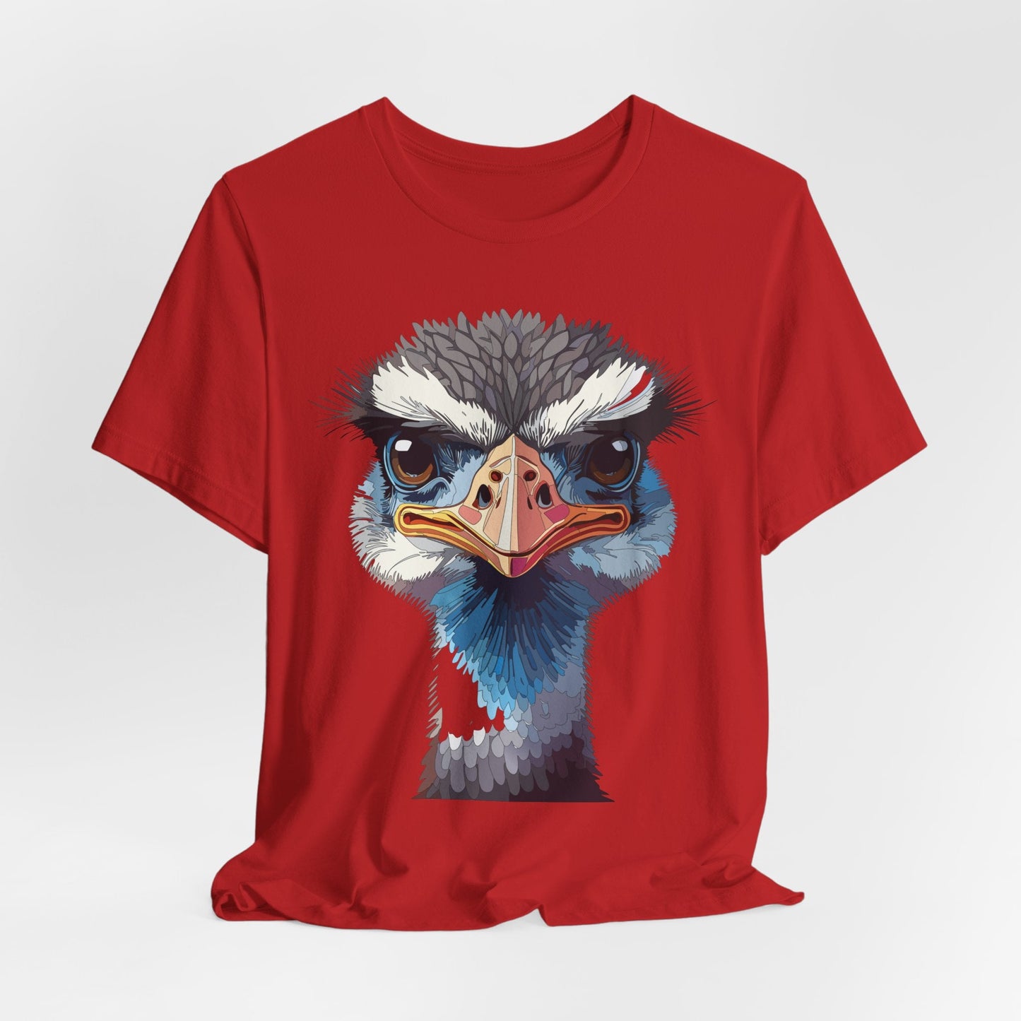 Unisex Animal Tee Shirt With Wildlife Art Design For Men And Women Gildan Softstyle 64000