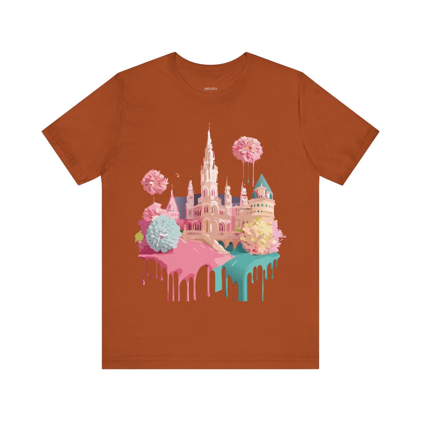 Vienna Tourist Graphic Tee Unisex Shirt By Adelpha Vintage Inspired Artwork Comfort Fit