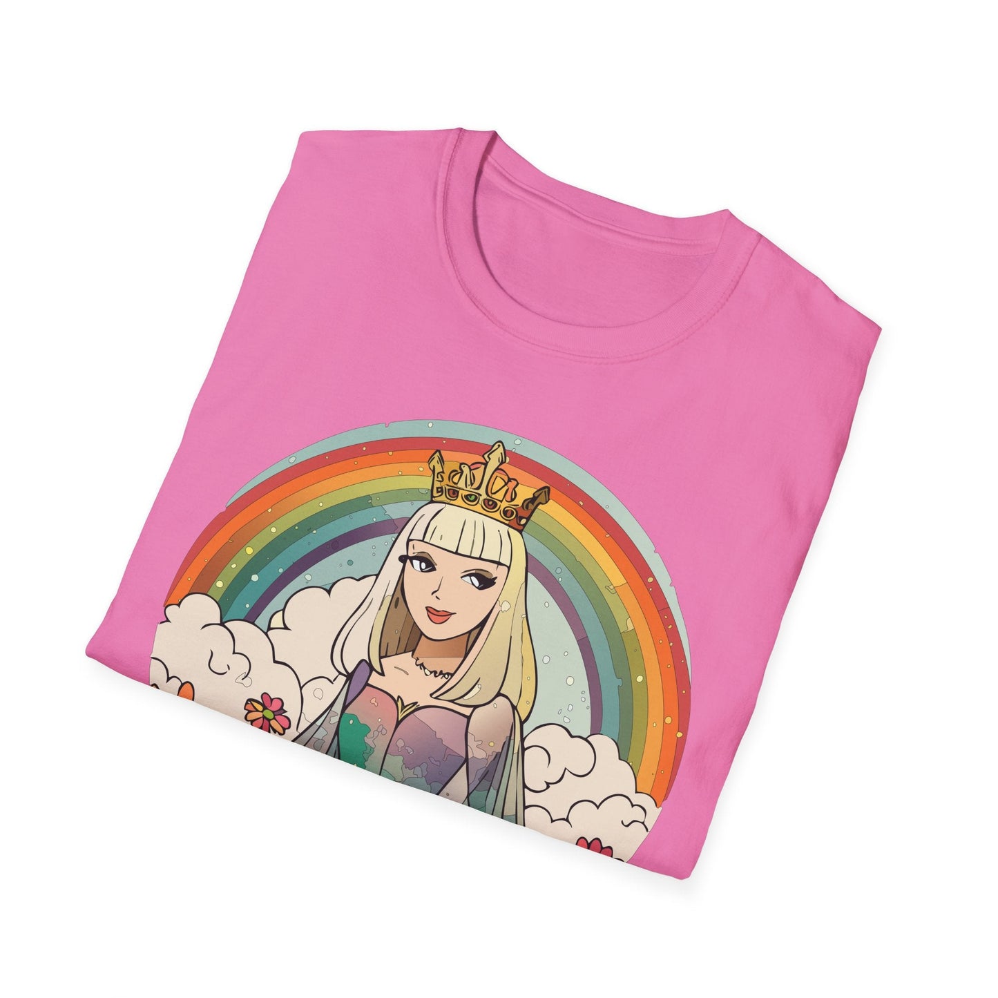 Womens Graphic T Shirt Art Design Tee Softstyle 100 Percent Ring Spun Cotton Comfort