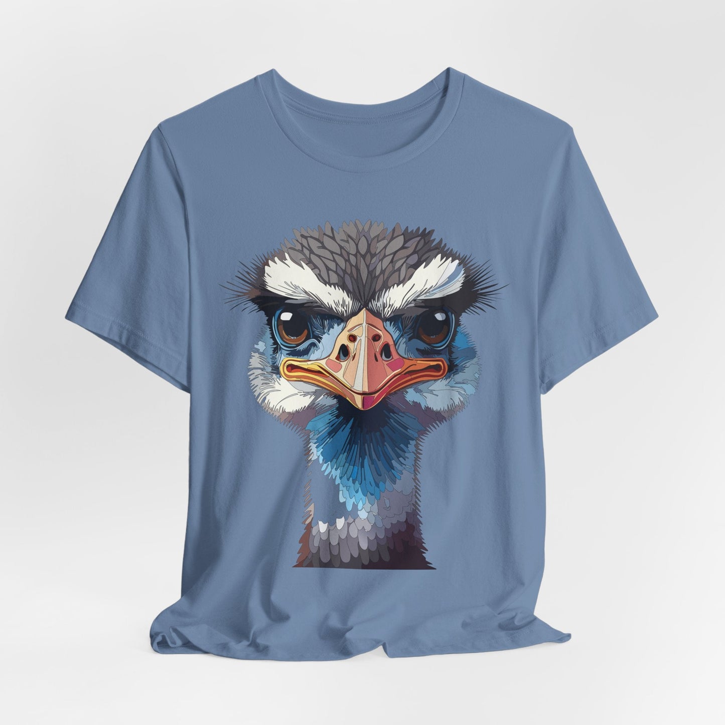 Unisex Animal Tee Shirt With Wildlife Art Design For Men And Women Gildan Softstyle 64000