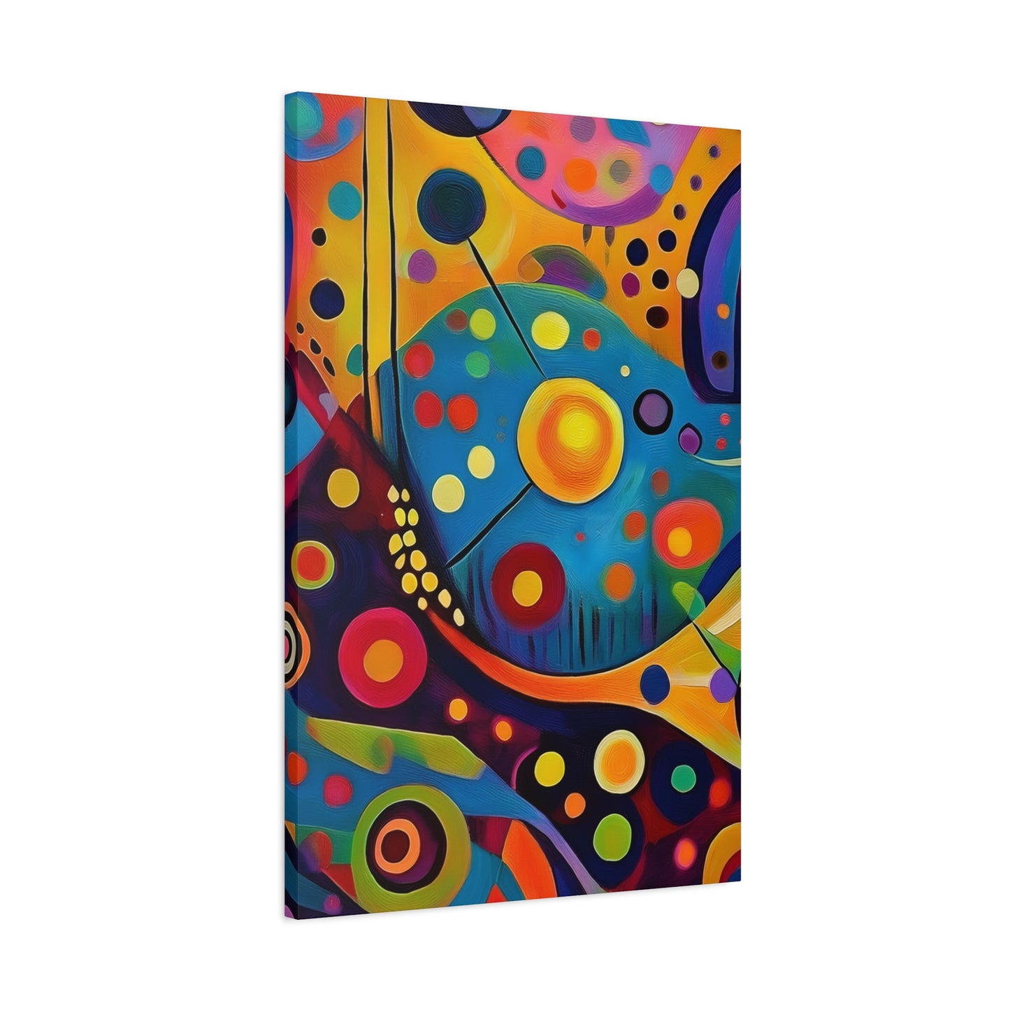 Abstract Oil Painting Print Canvas 20x24,20x30,24x30 24x32,24x36,30x40 32x48,36x48,40x60 Pine-Wood Inner Frame ABS-124