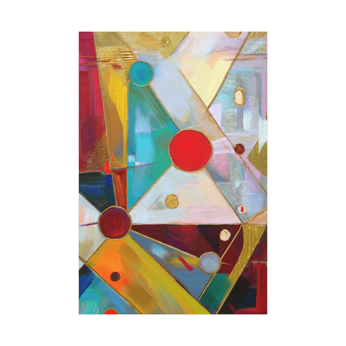 Abstract Oil Painting Print Canvas 20x24,20x30,24x30 24x32,24x36,30x40 32x48,36x48,40x60 Pine-Wood Inner Frame ABS-177