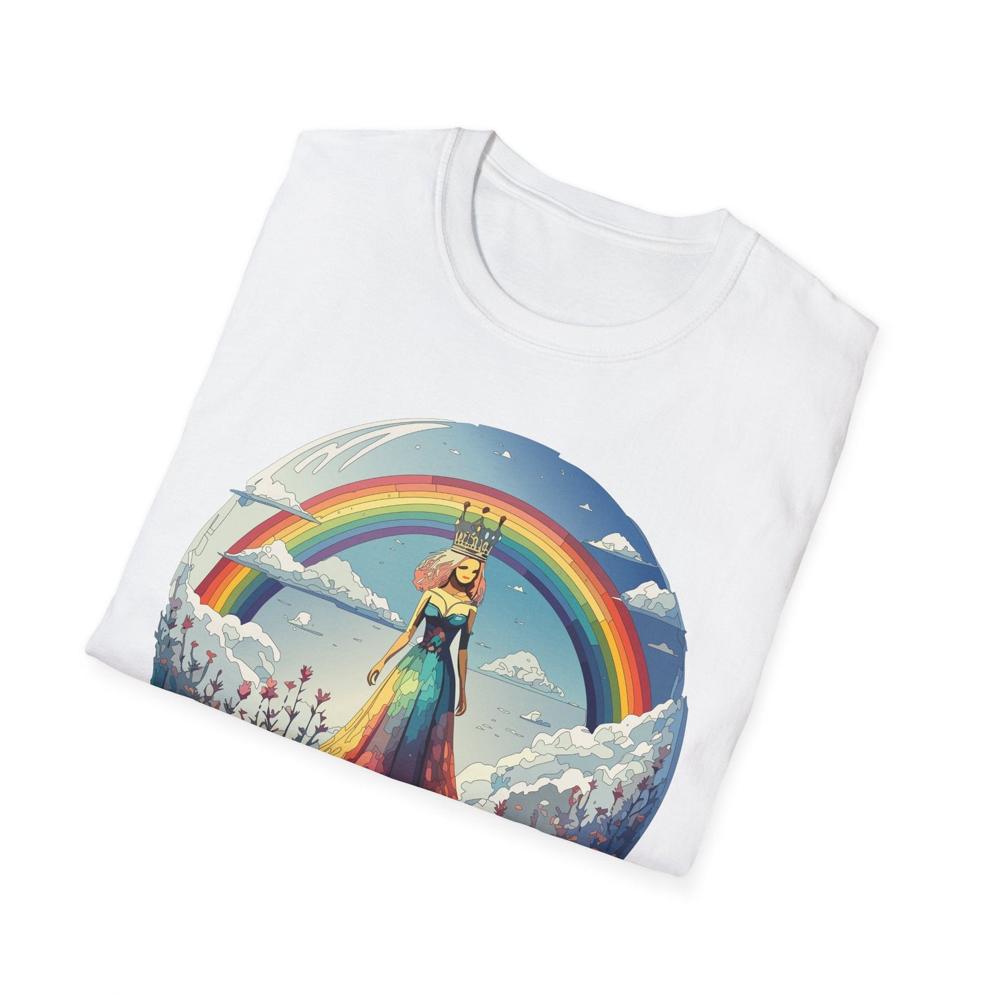 Womens Graphic T Shirt Art Design Tee Softstyle 64000 100 Percent Cotton Comfort