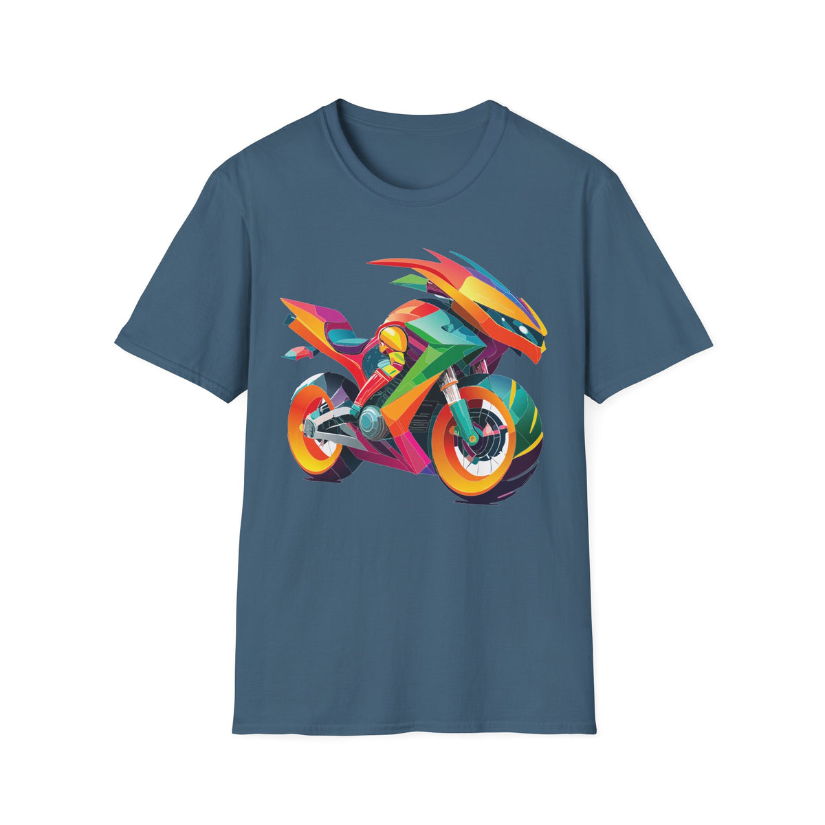 Moto Bike Motorcycle Graphic Tee Gildan Unisex 100 Cotton Tee Shirt m3