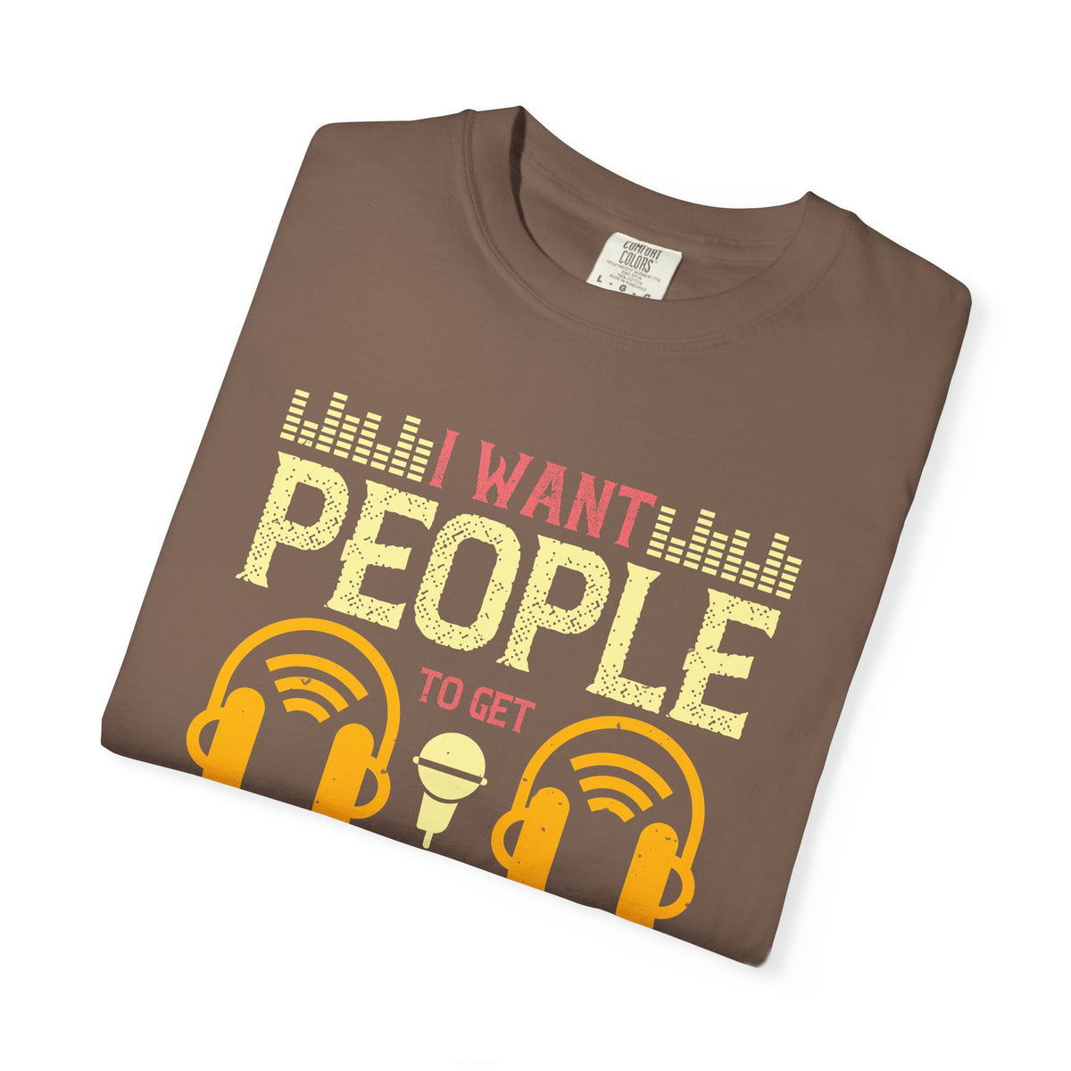 Music Graphic Unisex Heavy Cotton Art Designed T-Shirt m16