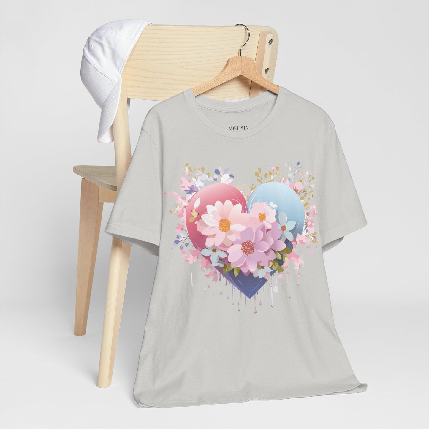 Adelpha Vintage Inspired Graphic Tee Unisex Jersey Short Sleeve Art Design Shirt