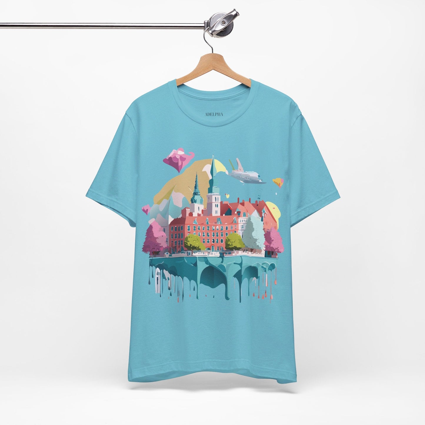 Germany Tourist Shirt Unisex Graphic Tee Vintage Inspired Art By Adelpha Premium Design