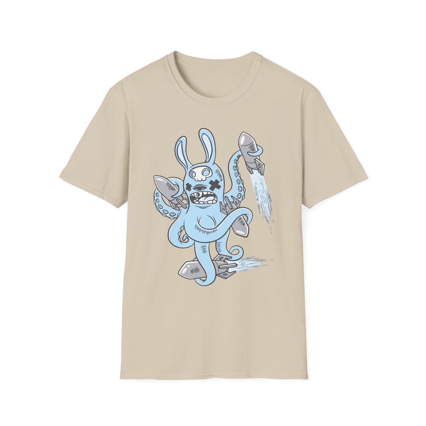 Cartoon T Shirt Unisex Animation Tee Funny Art Design Gildan Softstyle 64000 Premium Cotton