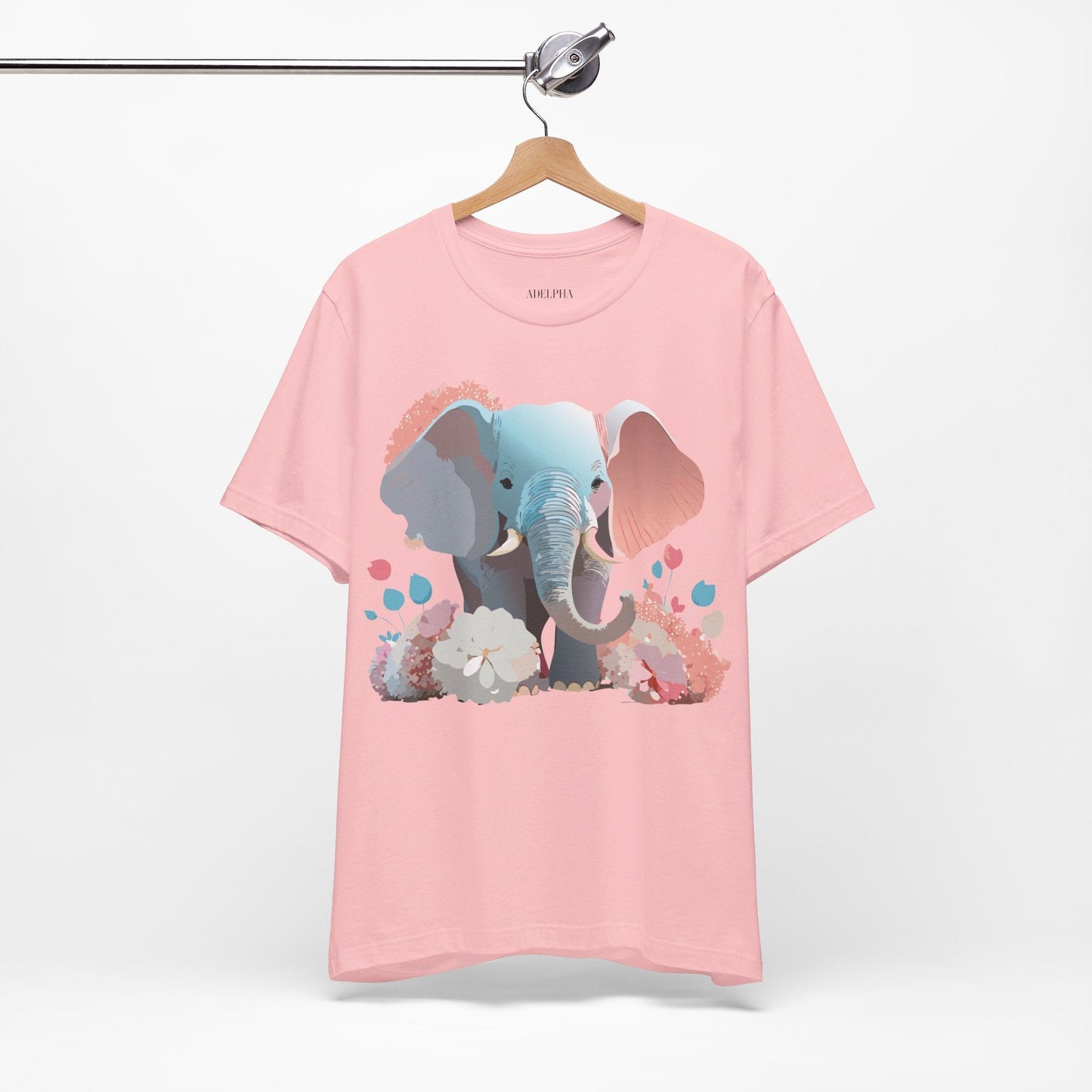 Elephant Graphic T Shirt By Adelpha Unisex Jersey Short Sleeve Artwork Tee Vintage Inspired