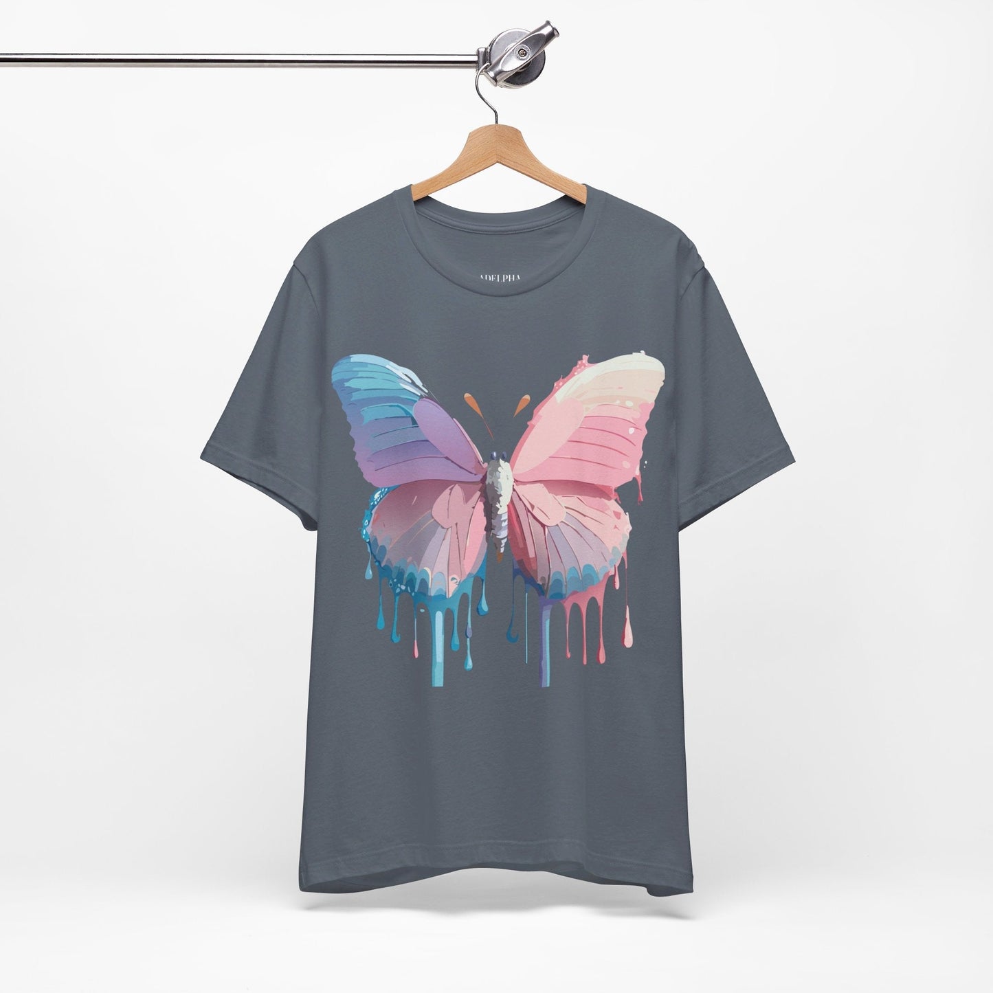 Adelpha Butterfly Graphic Tee Unisex Short Sleeve Art Design Shirt